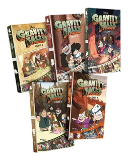 5x1 Paquete Gravity Falls Cómics 1 - 5 Vols - Disney - Nuevo