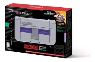 Nintendo New 3ds Xl - Super Nes Edition + Super Mario Kart