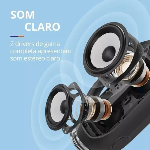 Alto-falante Portátil Tronsmart Bang Se 40w, Ipx6, Bluetooth Preto