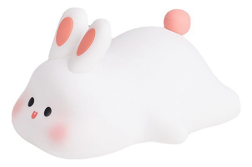 Lámpara Led Portátil Recargable Con Forma De Conejo Face Ra