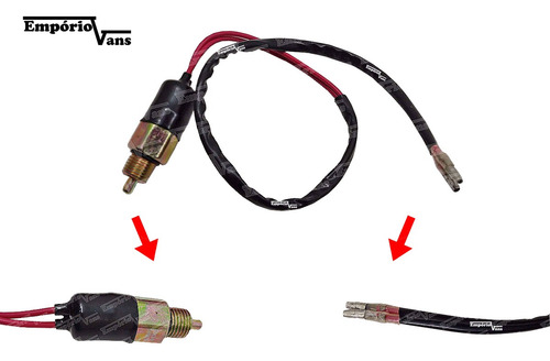 Imagem 2 de 5 de Interruptor Sensor Luz Ré Chicote Hyundai H100 Hr Kia K2500