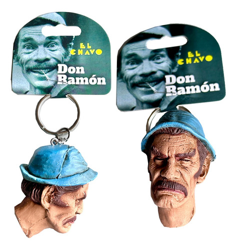 Don Ramon El Chavo Llavero En 3d De Coleccion