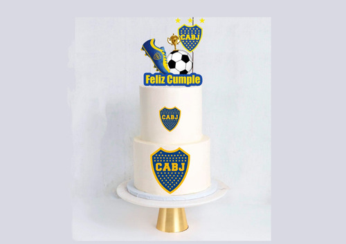 Topper Torta Boca Toppercake