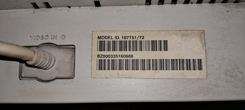 Monitor Pc Philips 15.6 Crt Tubo Mod 107 Energy Star Gris Claro (Usado)