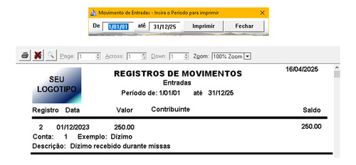 Sistema Para Igrejas E Paróquias