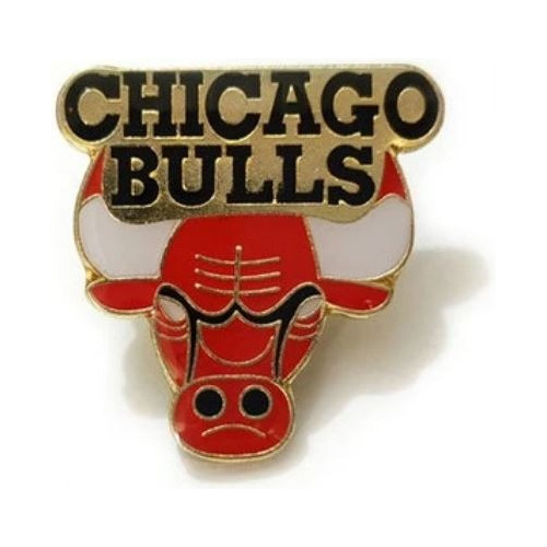 Pin Broche Chicago Bulls Metálico Deporte