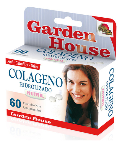 Garden House Colageno Hidrolizado 60 Comp Cabello Y Uñas
