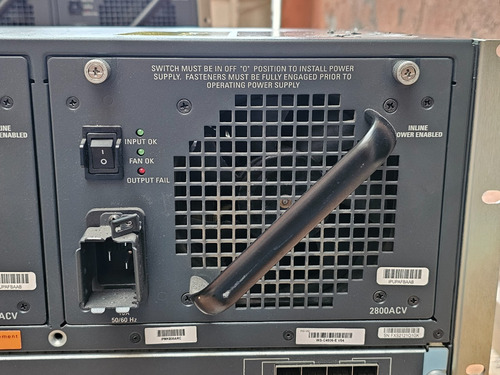 Switch Cisco Catalyst 4506-e Ws-x45-sup8-e Ws-x4748-rj45-e (Usado)