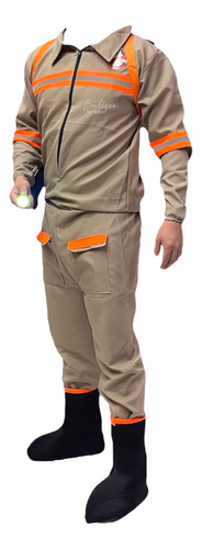 Disfraz Cazafantasmas Ghost Busters Halloween Para Adulto