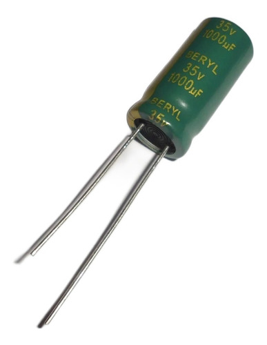 Capacitor Condensador 1000uf, 35v, 105ºc Pack(2 Unidades)