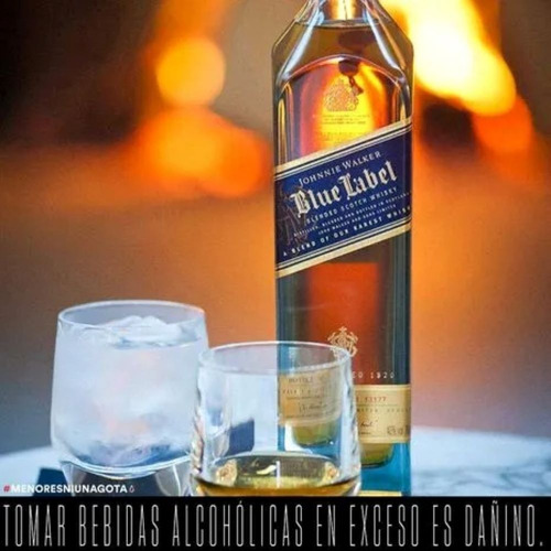 Whisky Johnnie Walker Blue Label 750ml - 6 Und