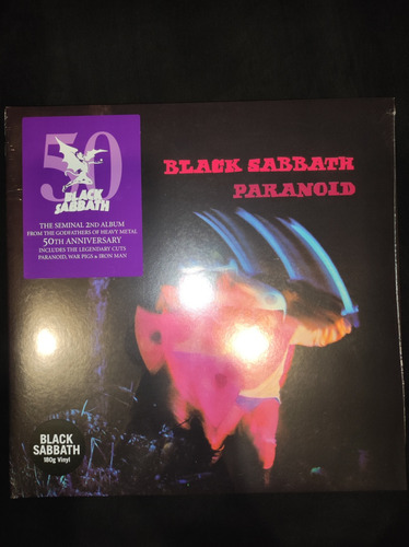 Lp Black Sabbath - Paranoid (vinilo, Uk)