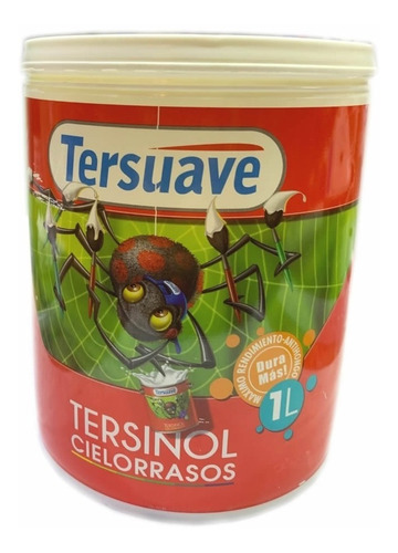 Pintura Para Cielorrasos Antihongo Tersinol Tersuave 1 Lto 