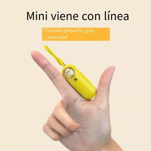 Banco Portátil Del Poder Del Mini Banco Del Poder 5000mah C