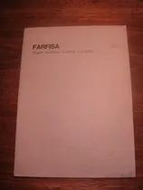Comprar Catálogo Órganos Farfisa Modelos 6050 Y 5020p