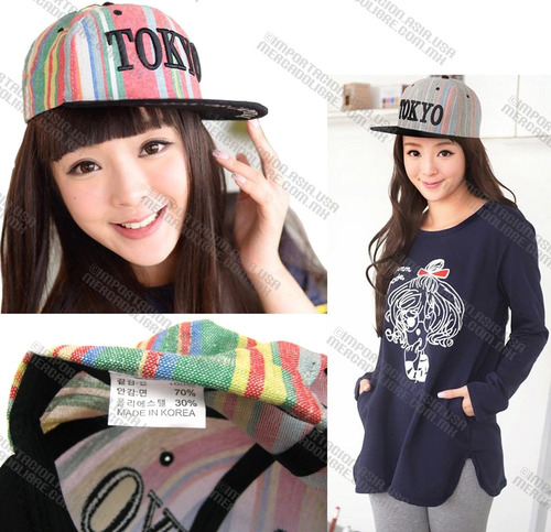 Gorras Snapback Originales Unisex Moda Coreana Ropa Japonesa