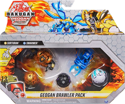 Geogan Rising Brawler Paquete De 5, Exclusivo Surturan ...