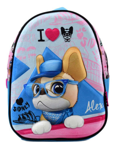 Mochila Jardin Trendy Dogs 3d Louis-alex Ploppy.6 695392