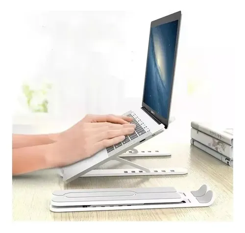 Soporte Base Portatil Apoya Notebook Regulable Plegable Pc
