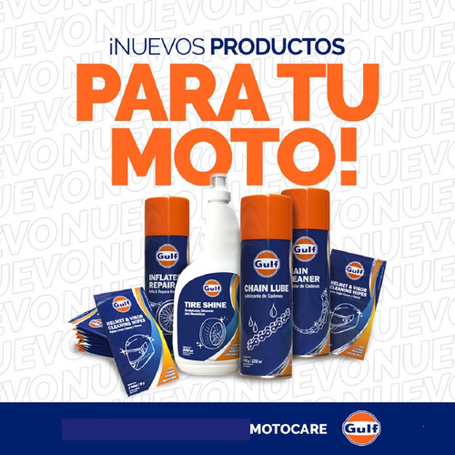 Lubricante Gulf Powertrac Moto 4t 15w50 Semisintetico Dpack