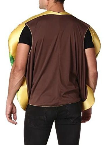 Imagen 3 de 4 de Rasta Imposta Disfraz De Hamburguesa
