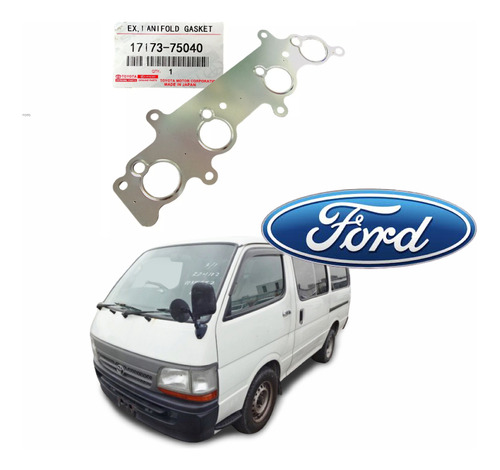 Empacadura Multiple Escape Hilux Hiace 2.7l
