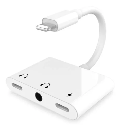 Cable Adaptador iPhone Lightning A Jack Auriculares Premium — Una Ganga