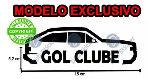 Gol Quadrado rebaixado preto - Clube do Gol