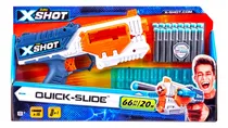 Comprar Pistola X-shot Quick Slide Lanza Dardos Suave Arma Jugar Is