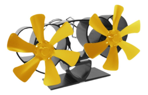 Ventilador De Chimenea Multiusos No Eléctrico Con Dorado