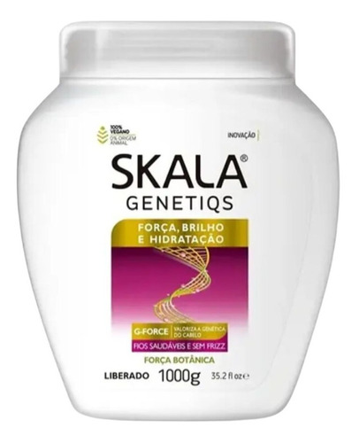 Skala Genetiq Fuerza Brillo, Hidratacion Y Fuerza 1 Kilo 