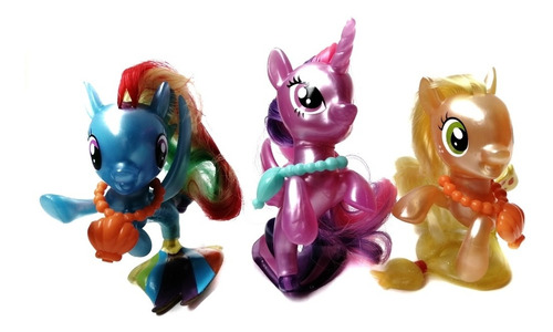 My Little Pony Colección X 3 Figuras   Sunset Shimmer  Bolsa