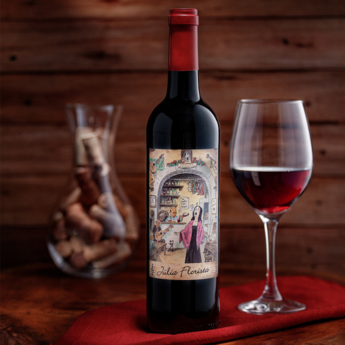Kit 3 Vinho Tinto Júlia Florista E 3 Porta 6 Tinto 750ml