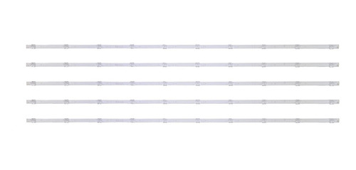 Imagen 1 de 2 de Kit 5 Tiras Led Hisense Jl.d580a1330-365as-m | 58r6000fm
