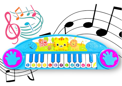 Organo Piano Musical   Infantil Con Sonido Luces Didactico