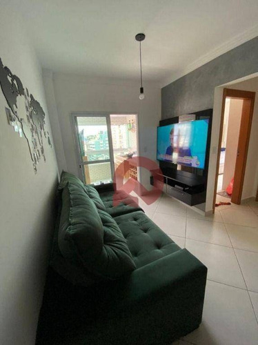 Imagem 3 de 17 de Apartamento Com 2 Dormitórios À Venda, 70 M² Por R$ 395.000 - Boqueirão - Praia Grande/sp - Ap3518