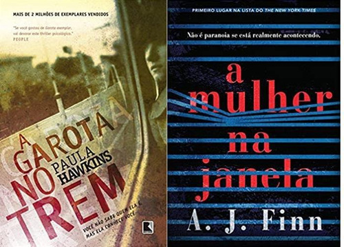 Kit 2 Livros A Garota Do Trem + A Mulher Na Janela, De A. Editora Vida Em Português