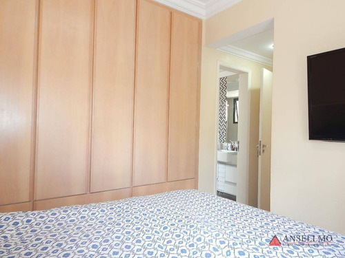Apartamento Com 4 Dormitórios, 120 M² - Venda Por R$ 690.000,00 Ou Aluguel Por R$ 4.000,00/mês - Centro - São Bernardo Do Campo/sp - Ap2035