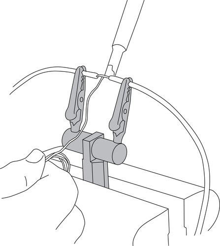 Pinza Magnetica Lisle Para Soldar