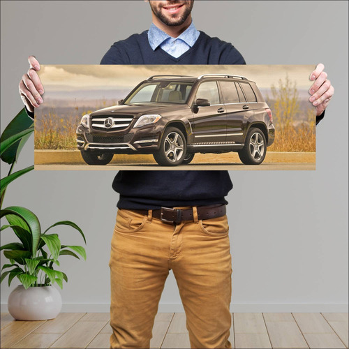 Cuadro 30x80cm Auto 2013 Mercedes Benz Glk Class 184