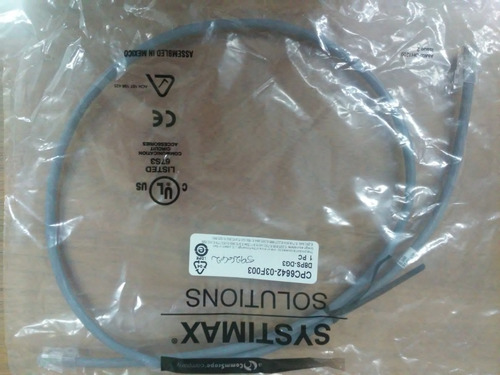 Imagen 1 de 1 de Patchcord Utp Cat5 0,90 M