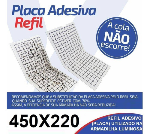 Armadilha Luminosa Flex-45 Mata Mosca Insetos Muriçoca Zica