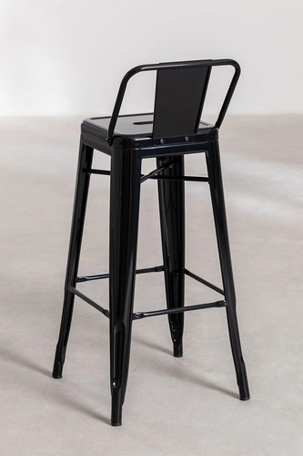Pack 2 Taburetes Tolix Clasico 66cm Negro