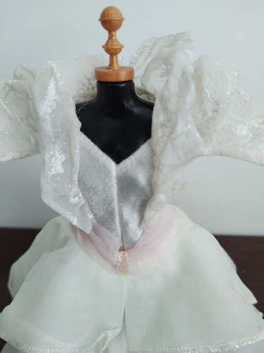 Vestido Da Boneca Barbie Sonho De Noiva 1993 Estrela (Usado)