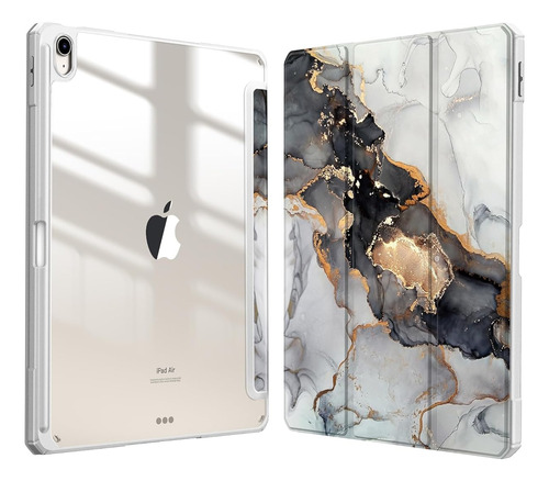 Funda Fintie Slim Para iPad Air 13 (m2) 2024 Marmol Blanco