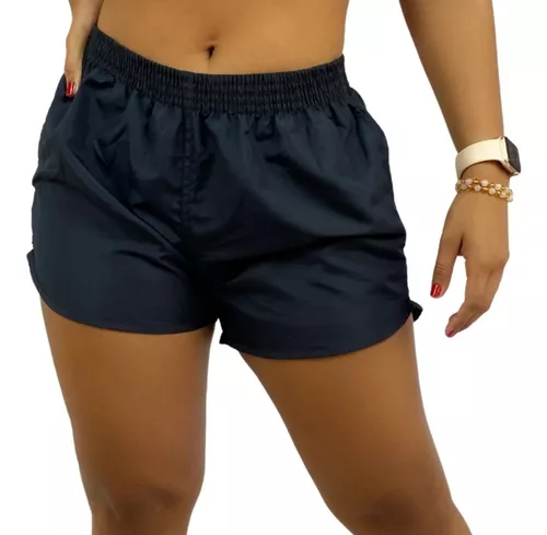 Combo Duplo C/02 Shorts Running Academia - Feminino