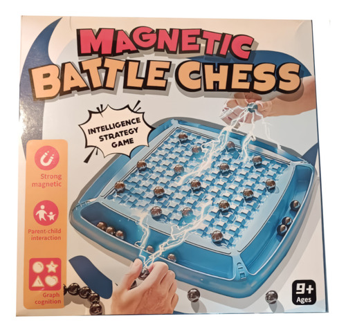 Juego De Estrategia Magnetic Battle Chess, Juguete Educativo