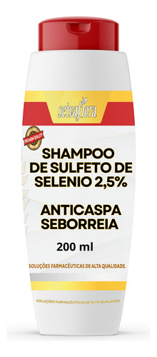 Shampoo Sulfeto De Selenio 2,5% 200ml Anticaspa | Premium