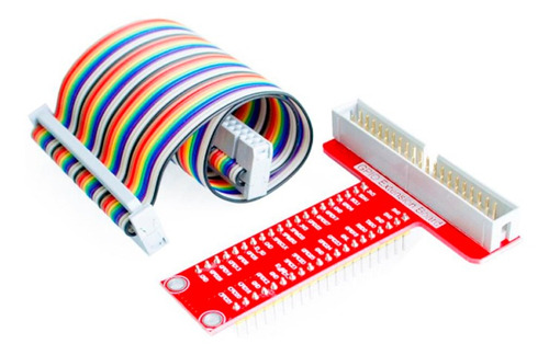 Kit Cable Plano + Gpio Extension Board Raspberry Pi 2 Y 3