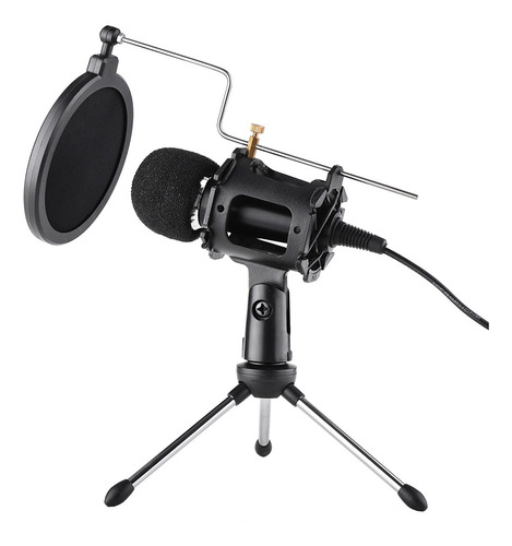 Kit De Micrófono De Video Con Micrófono Mini Trípode De M